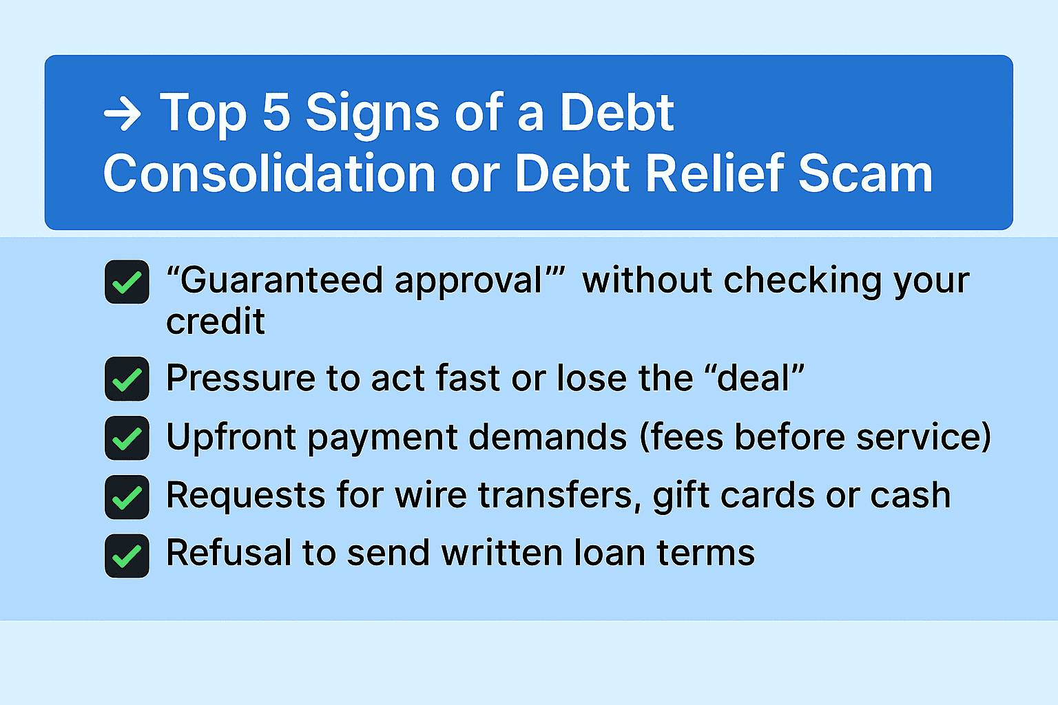 Debt Relief Vs Debt Consolidation: How to Spot and Avoid Scams